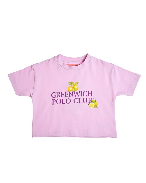 Crop top Greenwich Polo Club with print (2-16 years)