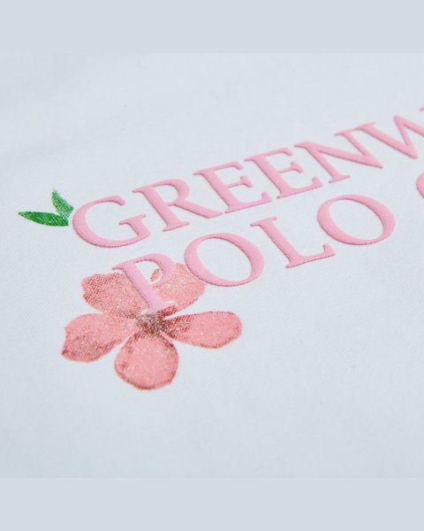 Top Greenwich Polo Club with glitter and embossed elements (18 months-16 years)