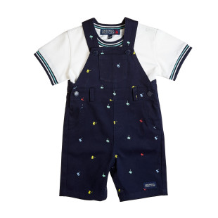 Ovearall Greenwich Polo Club with top (3-18 months)
