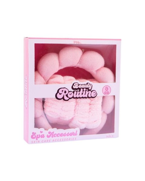Spa Accessories - Hair Ties and Towelling Hand Bands Beauty Routine