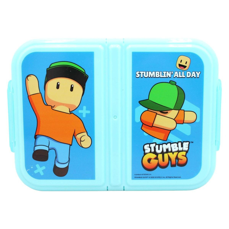 Δοχείο φαγητού με χωρίσματα Fisher-Price Stumble Guys 900ml