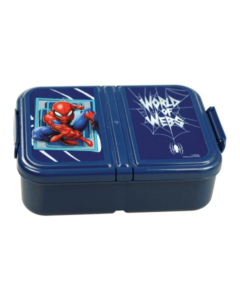 Δοχείο φαγητού με χωρίσματα Spiderman 900ml