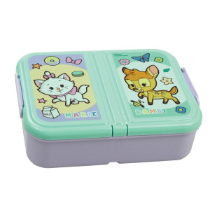 Δοχείο φαγητού με χωρίσματα Disney Animals 900ml