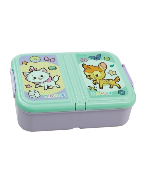 Δοχείο φαγητού με χωρίσματα Disney Animals 900ml