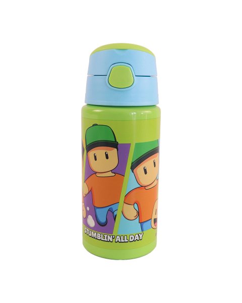 Παγούρι αλουμινίου με καλαμάκι Fisher-Price Stumble Guys 500ml