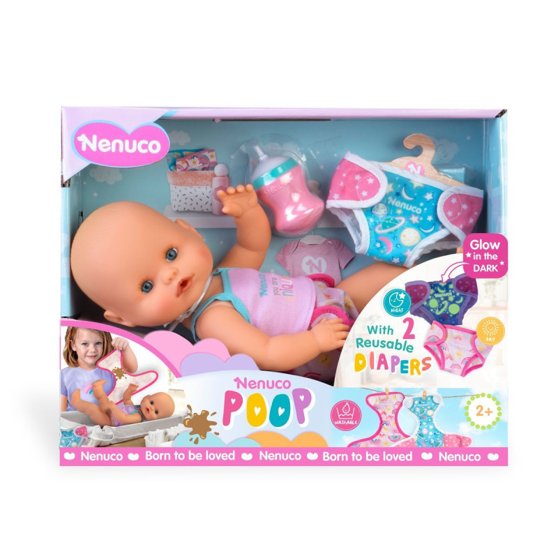 Nenuco baby doll Diaper-Bum 35cm (12+ months)
