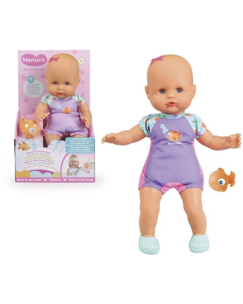 Κούκλα μωρό Nenuco Soft Πάμε Για Μπανάκι (12 +μηνών)