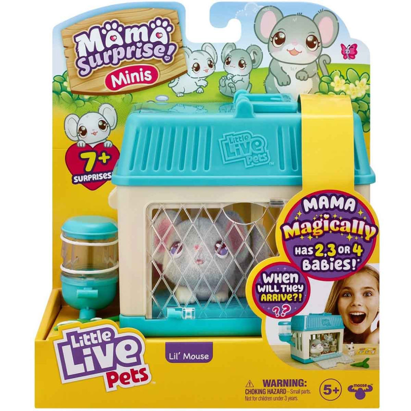 Little Live Pets Mama Surprise Minis Mouse Figures (4+ years)