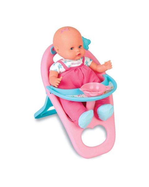 Κούκλα Nenuco Baby με καρεκλάκι φαγητού (12+ μηνών)