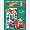 Βιβλίο Χρωμοσελίδες & Αυτοκόλλητα Hot Wheels - Χριστούγεννα γεμάτα δράση