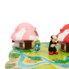 Smurf Figure with The House of the Smurfs