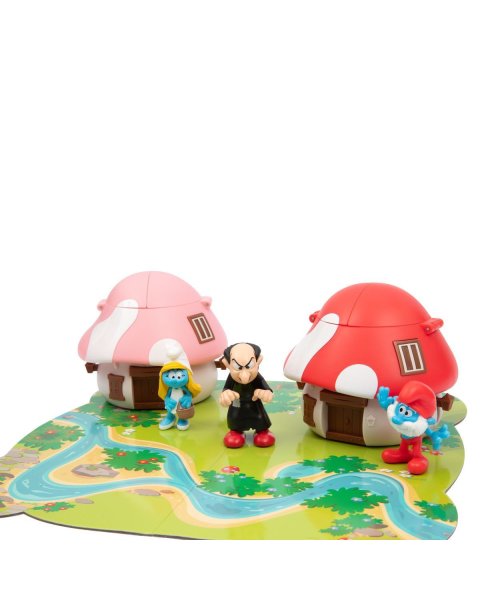 Smurf Figure with The House of the Smurfs