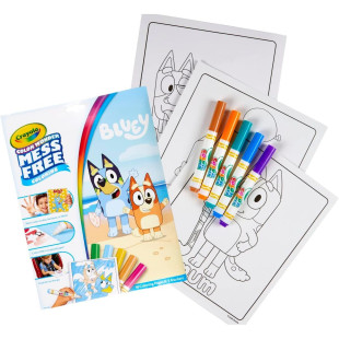 Bluey Crayola Colour Wonder Coloring Pages with 4 Markers (3+ years)