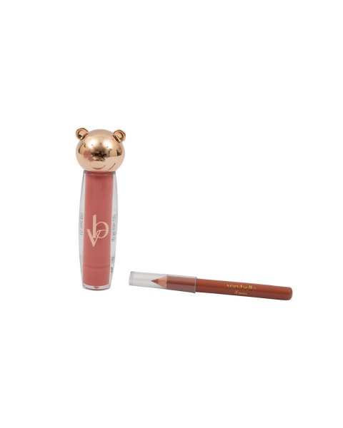 Σετ χειλιών Kiss Combo Lip Tint & μολύβι χειλιών - Very Bella - Make up your day