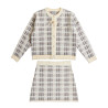 Set viscose cardigan and skirt (6-14 years)