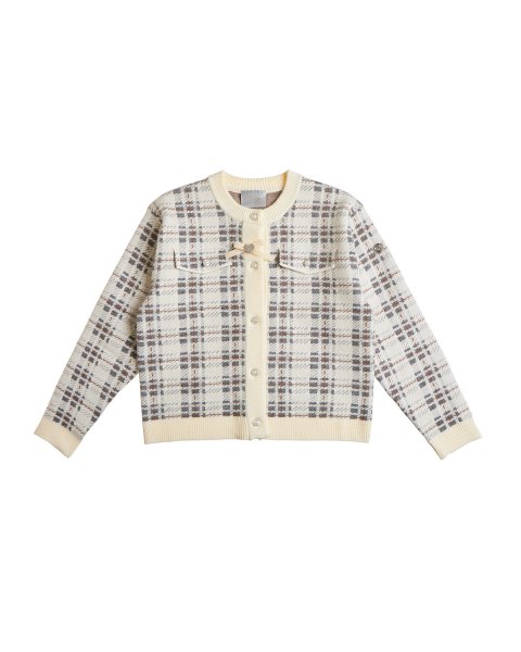 Set viscose cardigan and skirt (6-14 years)
