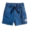 Denim shorts True Blue with pockets (12 months-5 years)