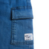 Denim shorts True Blue with pockets (12 months-5 years)