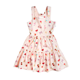 Dress with open back (12 months-5 years)