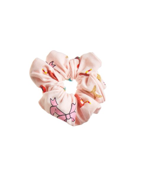 Set with print and scrunchie (12 months-5 years)