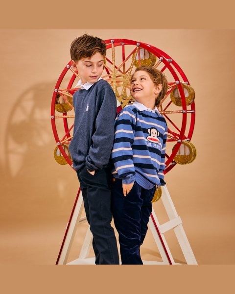 Sweater Greenwich Polo Club with embroidery (2-14 years)