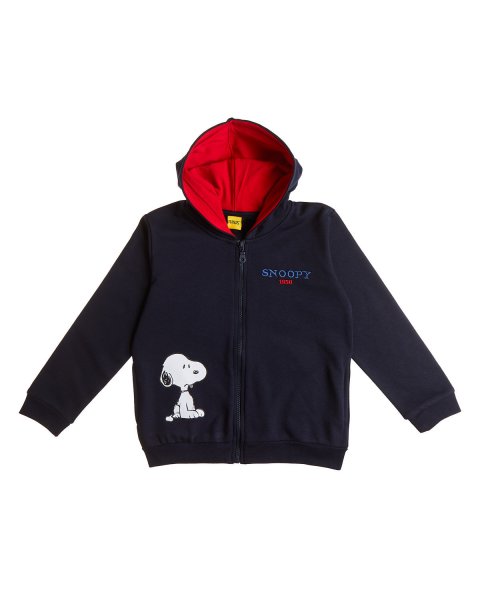 Ζακέτα Snoopy με τύπωμα και κέντημα (12 μηνών-5 ετών)