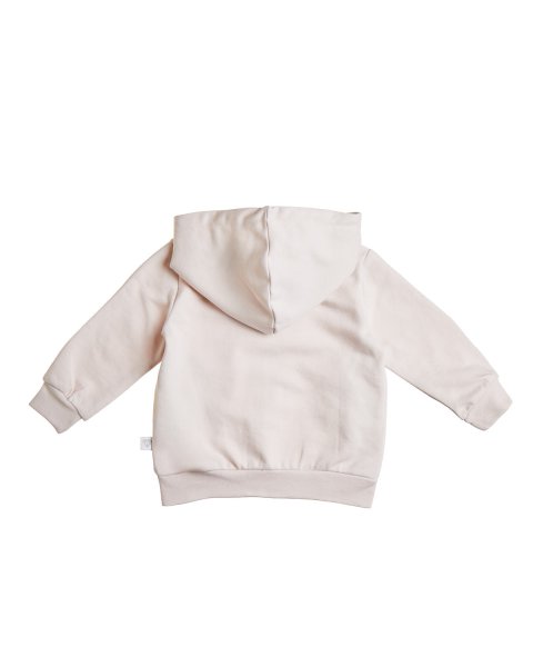 Zip hoodie Tender Comforts with metallic embroidery (6 months-3 years)