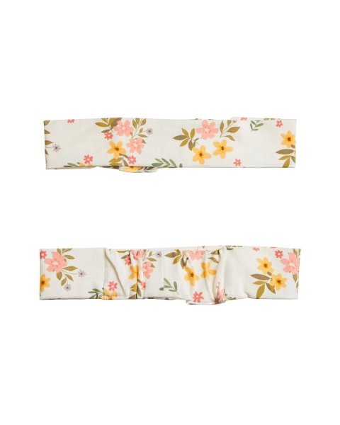 Set Tender Comforts with floral pattern and headband (3-18 months)