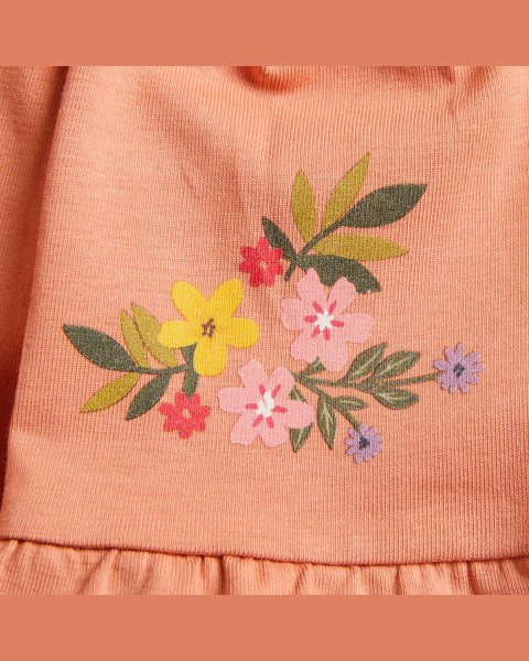Set Tender Comforts with floral pattern and headband (3-18 months)