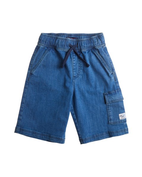 Denim shorts True Blue with pockets (6-14 years)