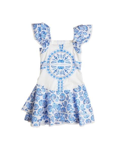 Dress with embroidered details (6-14 years)