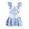 Dress with embroidered details (6-14 years)