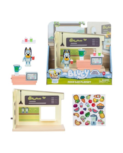 Juice Bar Playset with Bluey Figures (3+ years)