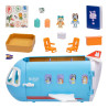 Bluey 3-in-1 Airplane-Hotel-Ship Playset (6+ years)
