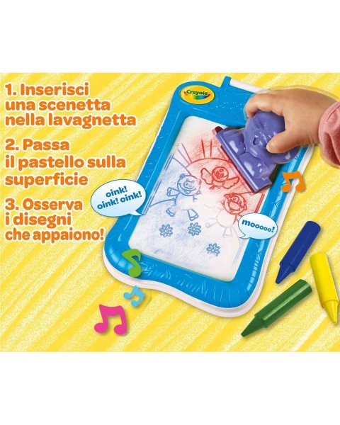 Μουσικός Πίνακας Ζωγραφικής Crayola Mini Kids (2+ ετών)