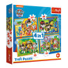 Παζλ Trefl Paw Patrol 4 σε 1 (4+ ετών)