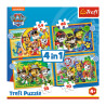 Παζλ Trefl Paw Patrol 4 σε 1 (4+ ετών)