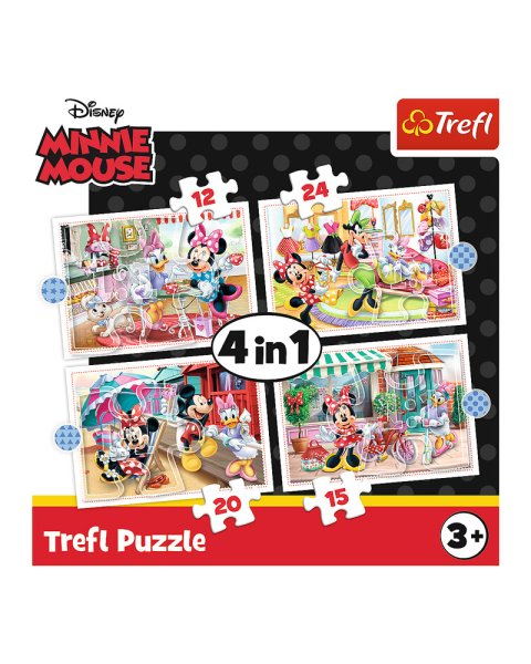 Trefl Disney Minnie Mouse 4 in 1 puzzle (3+ years)