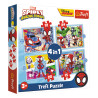 Trefl Marvel Spiderman 4 in 1 puzzle (3+ years)