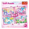 Trefl unicorn pony 4 in 1 puzzle (4+ years)
