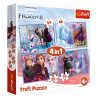 Puzzle Trefl 4 in 1 Disney Frozen II (4+ years).