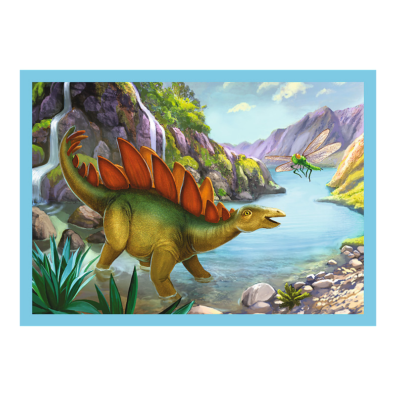 Puzzle Trefl 4 in 1 Dinosaurs (3+ years) - Alouette | Βρεφικά & Παιδικά ...