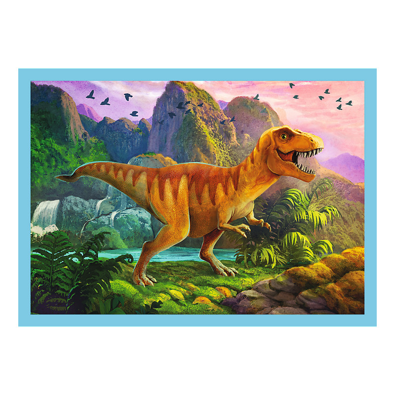 Puzzle Trefl 4 in 1 Dinosaurs (3+ years) - Alouette | Βρεφικά & Παιδικά ...