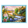 Puzzle Trefl 4 in 1 Dinosaurs (3+ years)