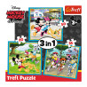 Παζλ Trefl 3 σε 1 Disney Mickey and friends (3+ ετών)