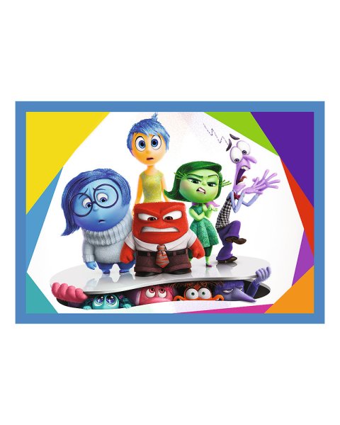 Παζλ Trefl 4 σε 1 Disney Inside Out 2 (4+ ετών)