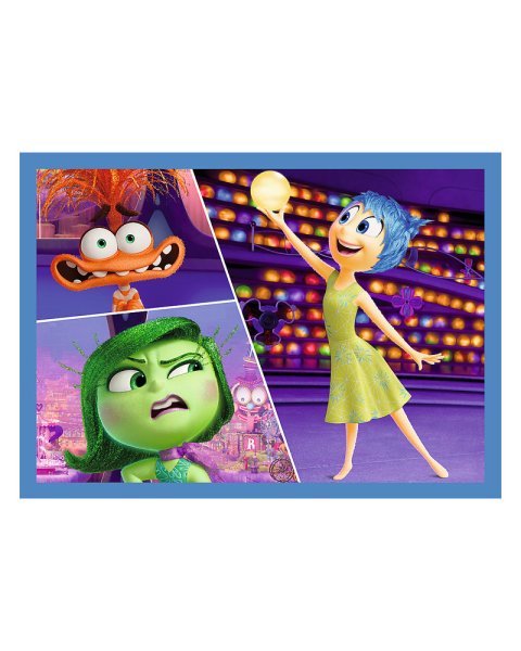 Παζλ Trefl 4 σε 1 Disney Inside Out 2 (4+ ετών)