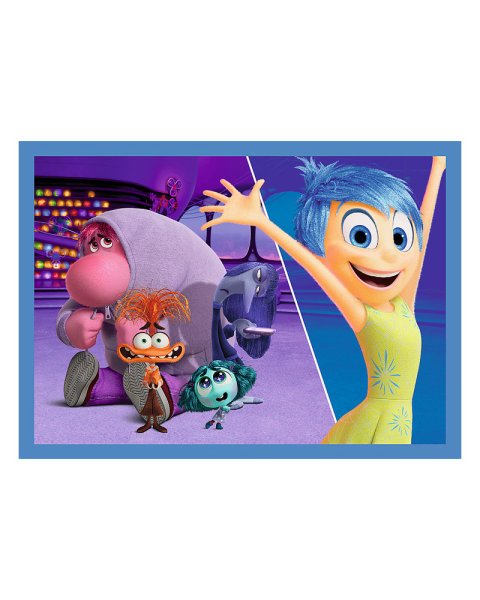 Παζλ Trefl 4 σε 1 Disney Inside Out 2 (4+ ετών)