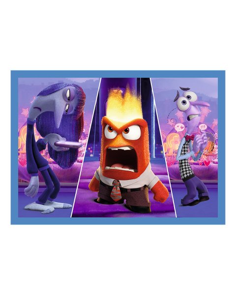 Παζλ Trefl 4 σε 1 Disney Inside Out 2 (4+ ετών)