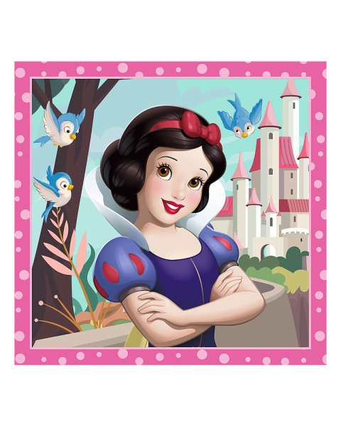 Παζλ Trefl 3 σε 1 Disney Princess (3+ ετών)
